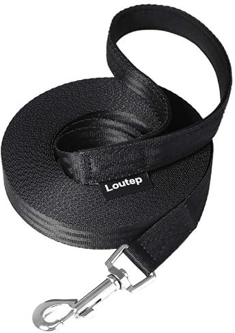 Loutep Schleppleine 3m 5m 10m 15m 20m hundeleine für Hunde kleine große Hund laufleine langlaufleine