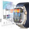 Uyiton für Apple Watch Ultra/Ultra 2 49mm Schutzfolie, 3 Stück Anti-Kratz PET Schutzglas,Vollständige Abdeckung Berührungsempfindlich HD-Transparente 9H Härte Panzer Schutz Glas für iWatch 49mm
