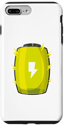 Coque pour iPhone 7 Plus/8 Plus batterie 3d design complet logo 3d batterie pleine
