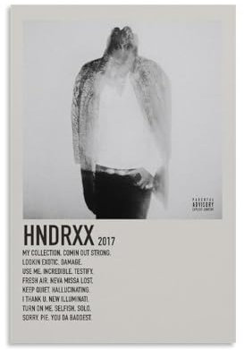 Future Poster, Rapper-Album, Leinwand, Wandkunst, dekoratives Wohndekor, Gemälde für Wohnzimmer, Schlafzimmer, 30 x 45 cm, ungerahmter Stil