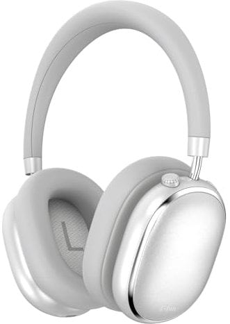 T-fun NC95 Cuffie Over-ear con Cancellazione Attiva del Rumore,Controllo a Manopola,Wireless Bluetooth 5.3,65 ore di Riproduzione,Controllo tramite App,Vestibilità Comoda,Chiamate Chiare