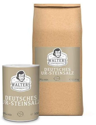 Deutsches Ur-Steinsalz (300g + 2,5kg)