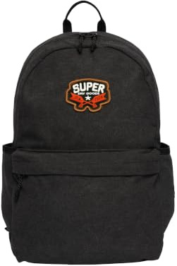 Superdry Damen Workwear Montana Rucksack aus Canvas Vintage Schwarz 1SIZE