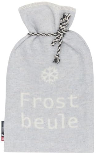 David Fussenegger Wärmflasche 'Frostbeule' 2L 21 x 38 cm Hellgrau