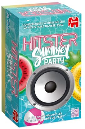 Hitster Summer Party – Jeu de société – Ambiance Musical – Jeu Adulte – Redécouvrez Les Tubes de l'Eté - Hits Estival - A Jouer en Famille et Entre Amis – 2 à 10 Joueurs – Dès 16 Ans, Français (FR)