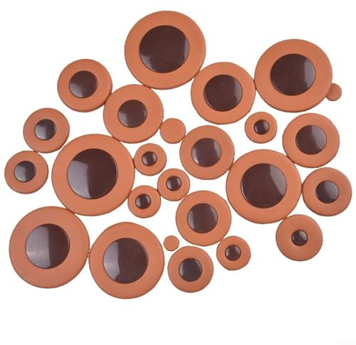 Umfassendes Ersatz-Pad-Set für Altsaxophon, 25 Stück, in verschiedenen Größen erhältlich