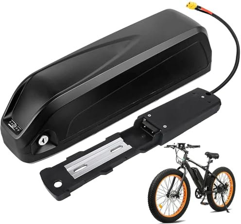 E-Bike Pedelec Akku 36V 13Ah 17.5Ah 19.2Ah, Ebike Battery Pack 36V Rechargeable Battery Eingebauter BMS Wasserdichter PVC-Akku für 200W 500W 800W Motor Mit Ladegerät 48V 19.2Ah,4pin