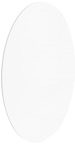 Mikikit Round Acrylic Mirror Tray Stylish Decorative Vanity Tray for Weddings Parties and Home Use Polished Finish for Table Centerpieces and Candle Display