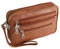 GoBago Branco Leder Herren Handgelenktasche Herrentasche (Natur)