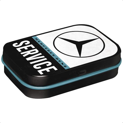 Nostalgic-Art Mercedes-Benz - Service | Pillen-Dose | Bonbon-Box | Metall | mit Pfefferminz-Dragees