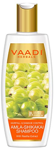 Vaadi Herbals Bio Haarwuchs-shampoo In Friseurqualität ✔ Wirksam Gegen Haarausfall ✔ Stärkung, Regeneration 350ml