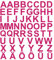 kleb-Drauf® | 58 Buchstaben, Höhe je 5 cm | Pink - glänzend | Autoaufkleber Autosticker Decal Aufkleber Sticker | Auto Car Motorrad Fahrrad Roller Bike | Deko Tuning Stickerbomb Styling Wrapping