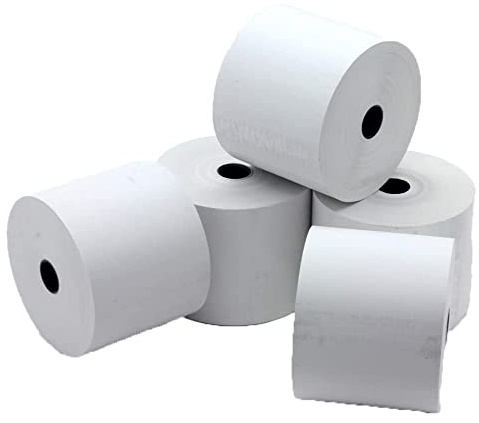 Limacon 80 x 80mm Thermal Till Rolls (10 Rolls) Chip & Pin PDQ Credit Card Roll - 10 Rolls BPA Free Thermal Paper Rolls