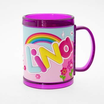H+H 03873010045 Kinderbecher-Namensbecher, Mehrfarbig