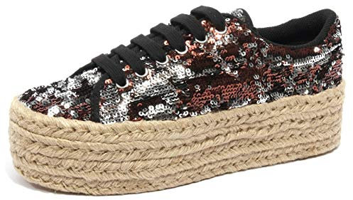 Jeffrey Campbell B2196 Scarpa Donna Sneaker Zeppa Shoe Woman [40]