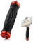 MOJOGEAR Maniglia per smartphone/fotocamera/action cam - Gomma - Nero/Rosso