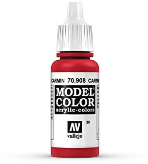 Farbe Vallejo Model Color 70908 Carmine Red (17ml)