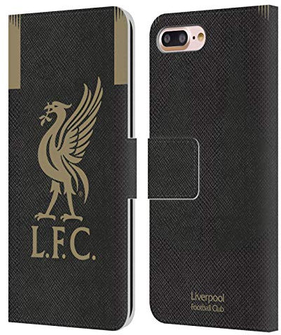 Head Case Designs Officially Licensed Liverpool Football Club Home Goalkeeper 2019/20 Kit Leather Book Wallet Case Cover Compatible With Apple iPhone 7 Plus/iPhone 8 Plus