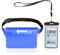 ipow 2PCS IPX8 Plongée Sac Étanche avec Pochette Téléphone Étanche Ceinture Ajustable Bande Réfléchissante Touche Sensible pour iPhoneXS/XR,Mate 20,iPad,protéger l’Argent à la Piscine/Natation/Plage