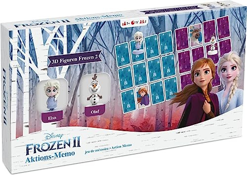 ASS Altenburger Spielkarten Fabrik 22522221 Die Eiskönigin 2-Aktions-Memo