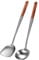 Ensemble de spatules et louches pour wok - Spatule de 43,2 cm - Spatule pour wok en acier
