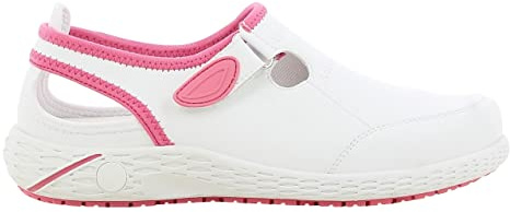 SAFETY JOGGER Chaussure de Sécurité pour Femme - Lina - Chaussure de Travail Légère et Confortable avec Scratch - Idéales pour Infirmières et Cuisine - Antidérapantes - Oxypas