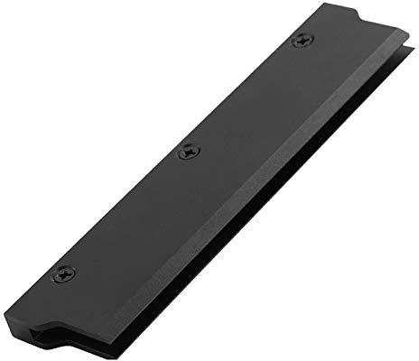 Radiatore per Schede di Memoria, Gilet di Raffreddamento della Memoria in Alluminio Nero Dissipatore di Calore Radiatore per Schede di Memoria Radiatore di Calore per con Lunga