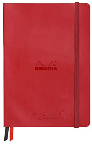 Rhodia 194450C Goalbook Creation A5 80 Blatt dot Rot