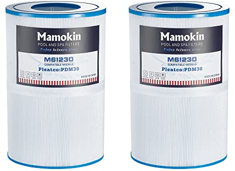 Mamokin Ovaler Spa-Filter PDM30 ersetzt Dream Maker Whirlpools 461269, Filbur FC9940M und Odyssey, Big EZ, EZL, Crossover 730L, 730S Whirlpool-Filter, 2 Stück