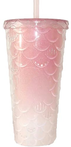 Arilaca Studded Tumbler with Straw and Lid Pink Cups Reusable Tumblers with Straw Insulated Tumbler Cup for Iced Coffee Cold Drinks or Water