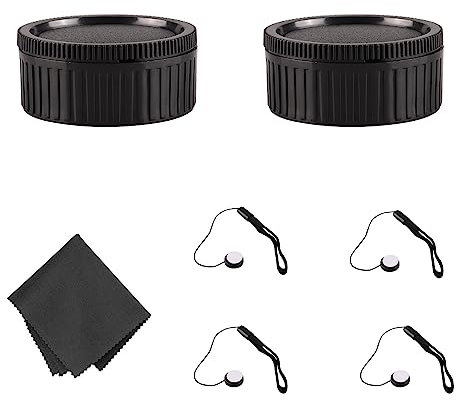 NEWKS Gehäusedeckel und Kamera-Objektivrückseite, kompatibel mit Leica M LM Mount Kamera passend für Ricoh A12 Leica M1-M4 M5 CL M6 MP M7-M9 Hexar RF Epson R-D1 35 mm Bessa Cosina Voigtlander 35 RF