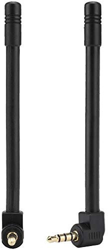 UKW-Radioantenne, Universelle 3,5-mm-Plug-and-Play-Kartenlautsprecher-Handy-Außenantenne, Tragbar und Praktisch mit Starkem Signalempfang