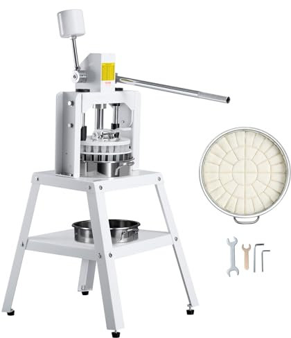 VEVOR Divisore Manuale per Impasto 40 PZ Macchina Manuale per Divisori Uguali per Impasto 30 g-140 g Taglierina per Impasto a Mano con Vassoio, Lama in Acciaio Inox 304, per Panetteria, Ristorante