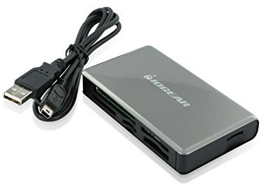 IOGEAR 56-in-1 USB 2.0 Pocket Flash Memory Card Reader/Writer, GFR281