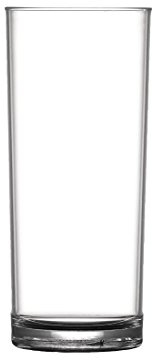 BBP CM596 Polycarbonate Elite Hi Ball Glass, 10 oz. (Pack of 36)