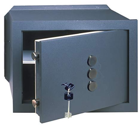 Cassaforte Cisa chiave 2 catenacci combinazione cm 42x30