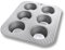 USA Pan Nonstick Toaster Oven 6 Cup Muffin Pan, Aluminized Steel