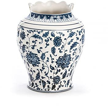 SELETTI Porzellanvase Ø 23 cm H.26 Hybrid-Melania