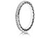 PANDORA 190963CZ-52 Frauen Silber Herzen Ring