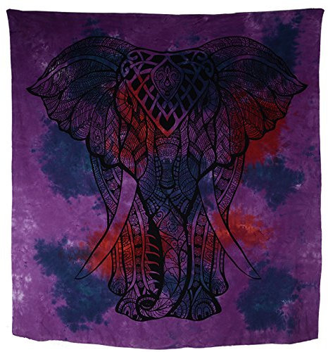 Kunst und Magie Wandbehang Elefant ca. 225 x 200 cm