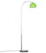 MiniSun | Modern Designer Style Polished Chrome Floor Lamp with a Gloss Green Light Shade | Floor Lamps & Torchieres, Home Décor, Improvement & Lifestyle Essential