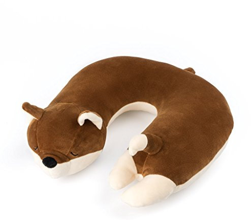 balvi Reisekissen Fox Farbe braun In Form eines Fuchses Mit Aufhänger Baumwolle