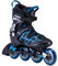 K2 Inline Skates F.I.T. 90 BOA Für Herren Mit K2 Softboot, Black - Blue, 30E0171