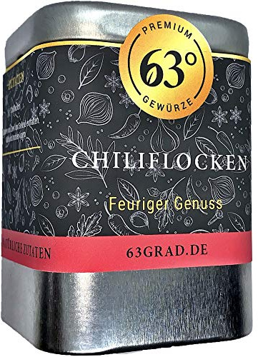 63 Grad - Chiliflocken - Chili Flocken - Crushed Chili (50g)