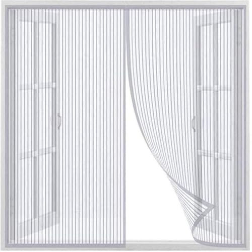 YIJOY Magneti Rete Antizanzare, Autoadesivo Zanzariera, Tenda Totalmente Magnetica for La Maggior Parte delle finestre