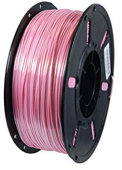 3D-Drucker-Filament aus SILK-PLA-Kunststoff, 1,75 mm, 1-kg-Spule, Calcite Rose, Pink