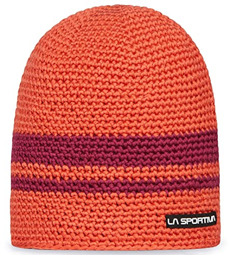 La Sportiva Unisex Zephir Beanie Mütze, Paprika/Rote Pflaume, L