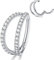 MILACOLATO G23 Titanium Piercing Ohr Rings Ohrringe Knorpel Clicker Hoops Tragus Helix Conch CZ Piercing Ring Septum Nasenring Labret Nase Lip CZ Helix Piercings Ring Clicker Schmuck 8MM/10MM/12MM