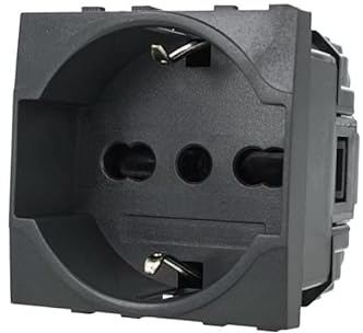 Schuko-Steckdose 2P+T 16A
