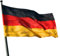 Banderas internacionales - Bandera (Alemania) - Bandera Alemania 90 x 150 cm - Mundial